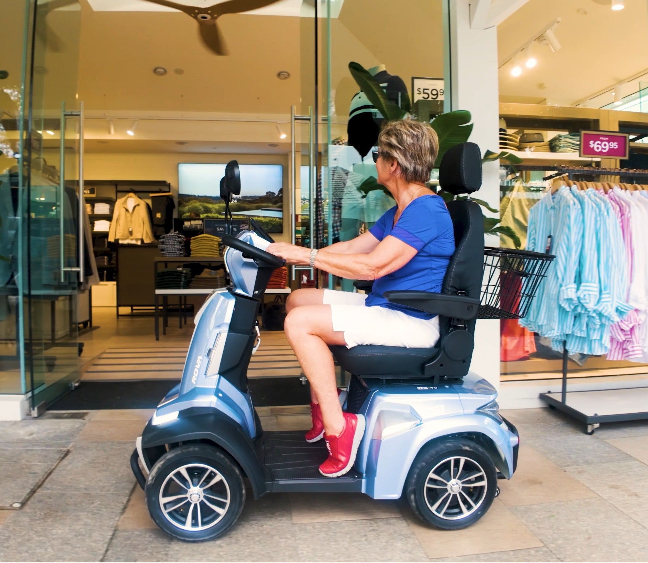 ROVA Elite Mobility Scooter | Premium Comfort & Everyday Style