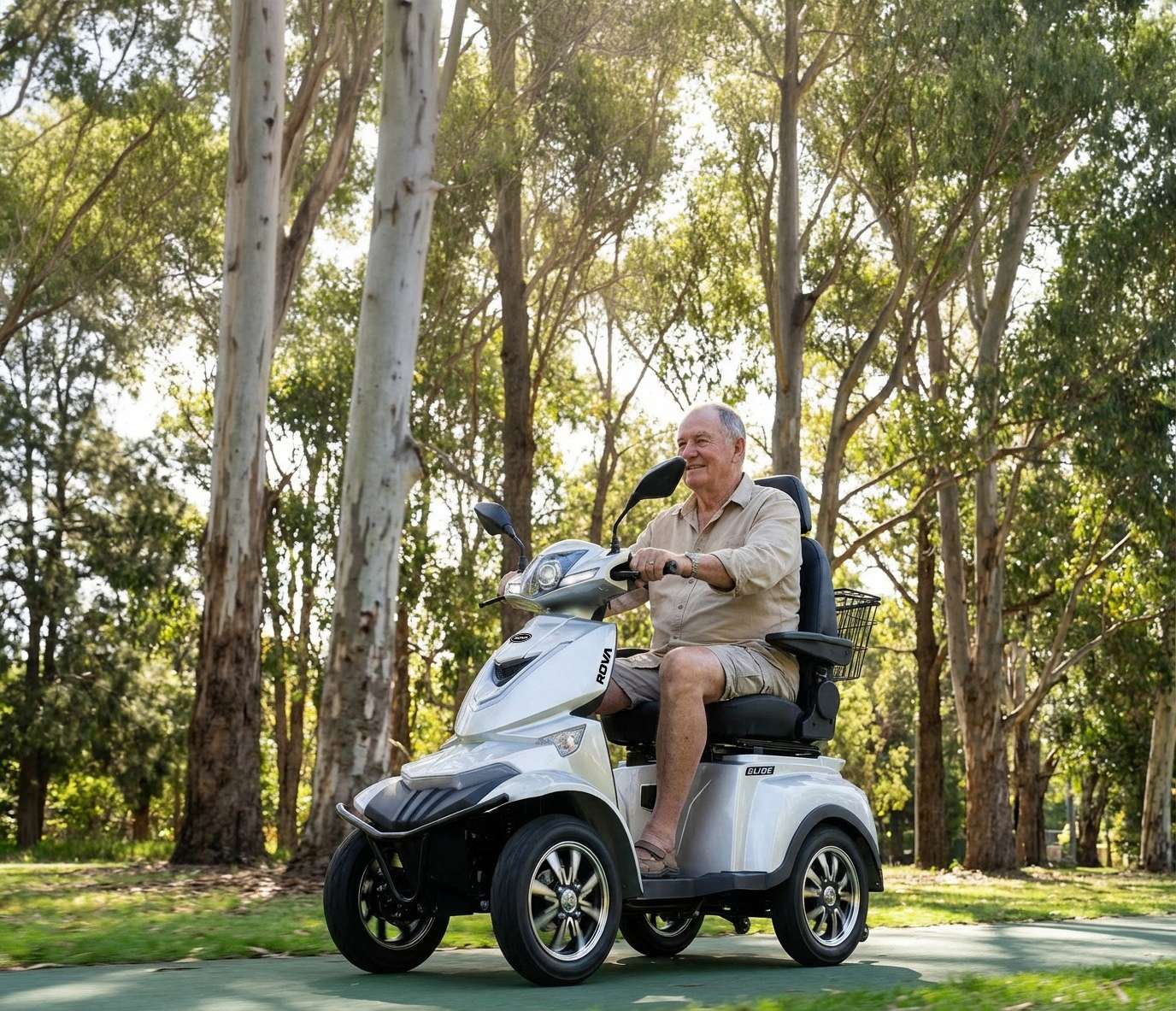 ROVA Glide - Mobility Scooter | Smooth Ride & Easy Handling