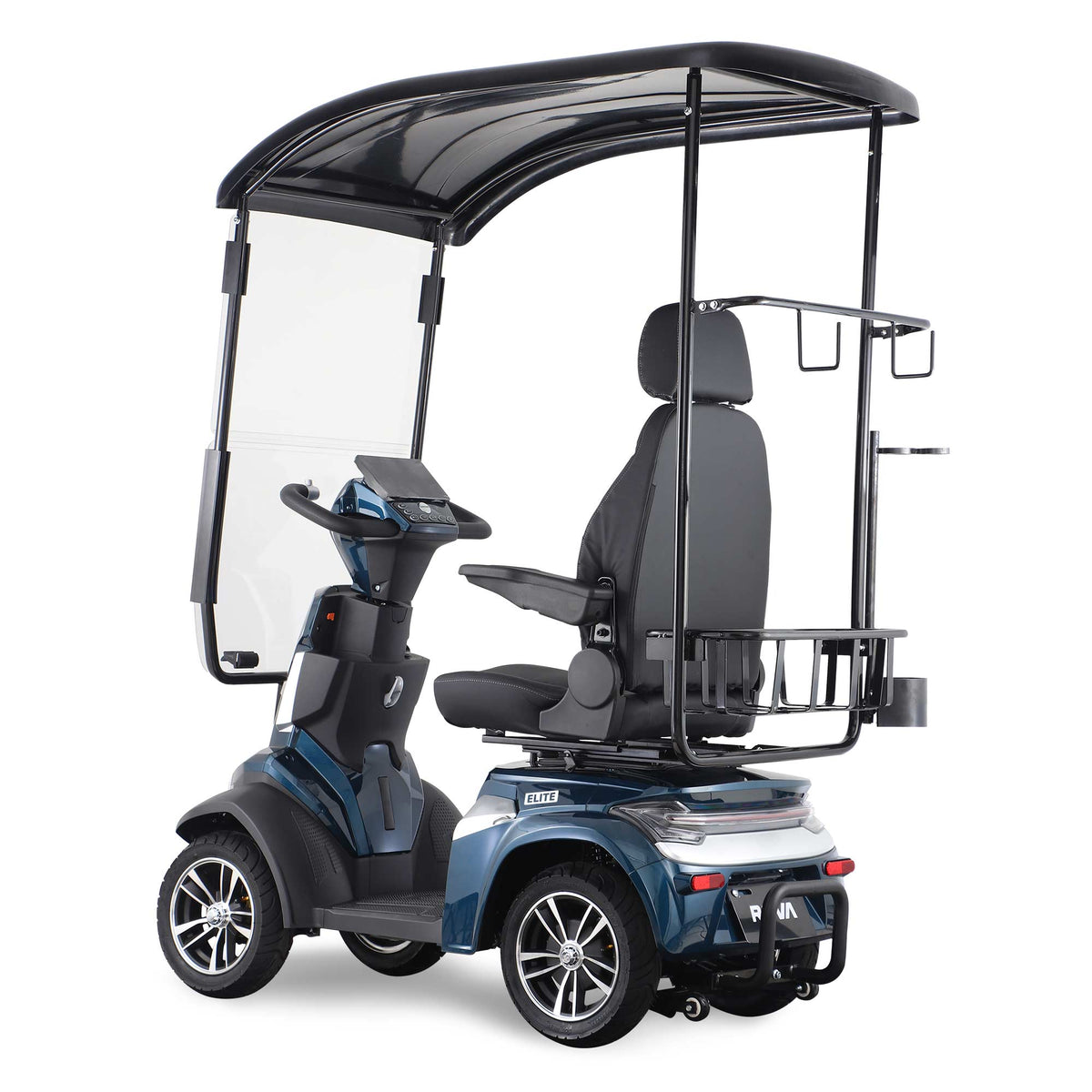 ROVA Elite - Mobility Scooter with Canopy | All-Weather Comfort – ROVA ...